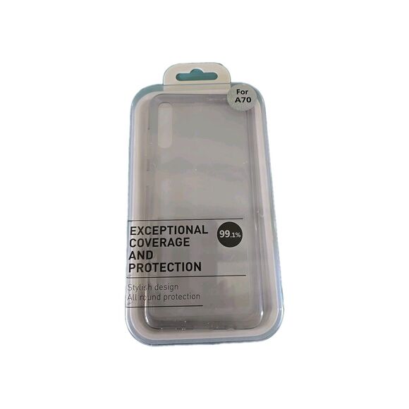 Clear Transparent Phone Case - Galaxy A70 - Exceptional Coverage & Protection - Picture 1 of 5